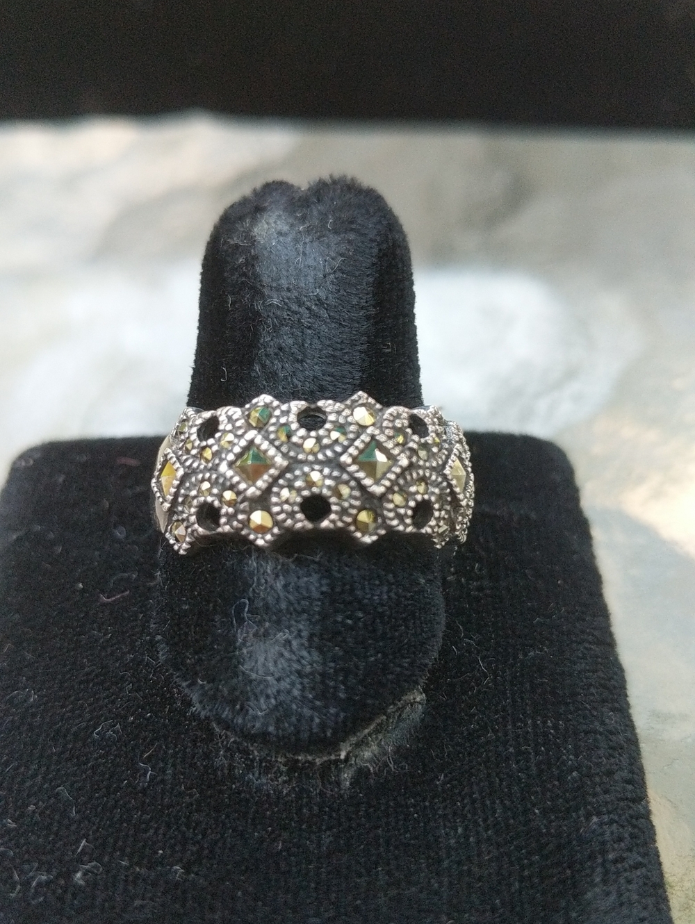 Judith Jack Sterling Silver Ring